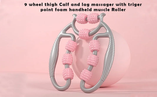 9 Ball Roller Massager – Full Body Pain Relief & Muscle Relaxation Tool