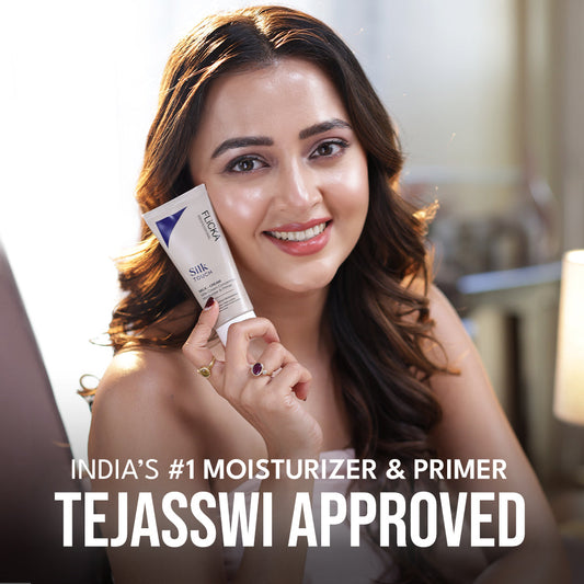 Flicka Silk Touch 3-in-1 Primer Moisturizer with SPF | Pore Blurring | Zeloramart