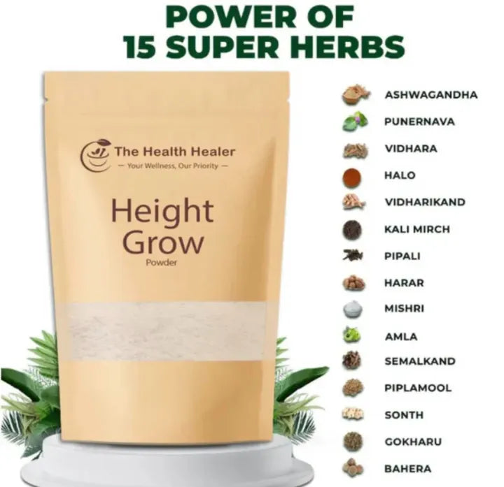 Height Grow Veda | Health Healer Height Growth Powder Organic